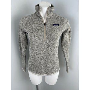 Patagonia 1/4 Zip Fleece Better Sweater Small in Pelican